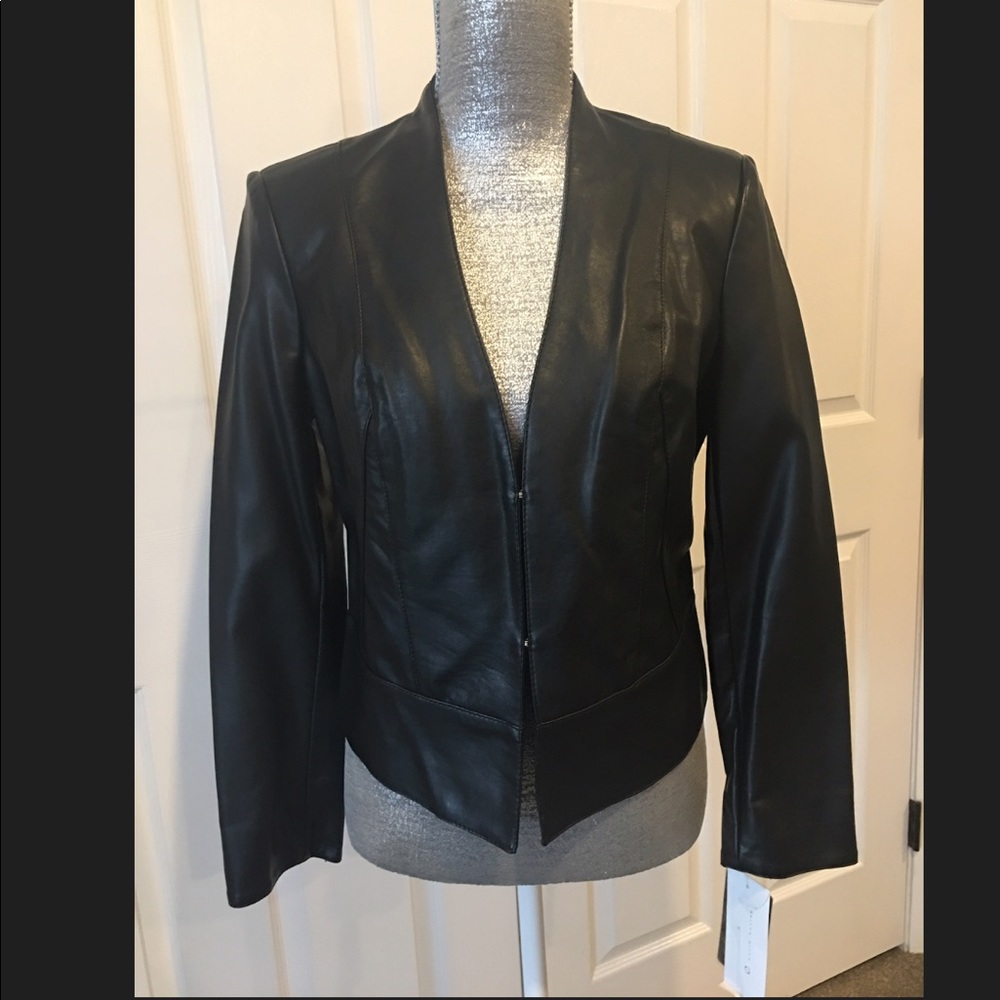 Faux Leather Jacket